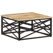 Coffee Table 68x68x35 cm Solid Mango Wood vidaXL