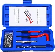 BestsQ 25pcs Thread Repair Kit M8 x 1.25mm Metric Thread Repair Insert Kit Compatible Hand Tool Set for Auto Repairing (M8-1.25)