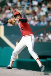 Doyle Alexander 1975 1 Baltimore Orioles Baseball Old Photo