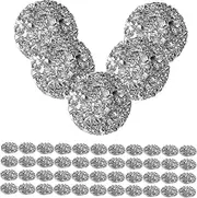 12mm Flatback Rhinestones 100pcs Resin Gems Rhinestone Patches for Clothing Bags DIY Projects