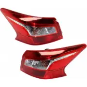 For Nissan Sentra 2016 17 18 2019 Tail Light Outer Driver and Passenger Side DOT (for: Nissan)