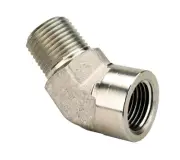 USA Lab Equipment Street Elbow 45 Degrees 1/2" MNPT to 1/2" FNPT