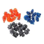 30 Pcs Toyota Prado 120 Front Door Trim Body Moulding Repair Kit with Flare Panel Clip