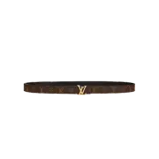 (W) Louis Vuitton LV Iconic 20mm Reversible Belt Monogram Brown