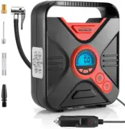 Windgallop Portable Air Compressor Tyre Inflator Air Pump for Car Tyres DC 12V T