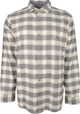 Tommy Bahama Big & Tall 3XLT Canyon Beach Rancho Check Flannel Shirt Continental