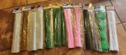 NOS VTG Chenille Stem, Bump, & Glitter Pipe Cleaner Lot 13 Packs Westrim Darice