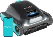 Robotic Pool Cleaner,Wall & Waterline Blue