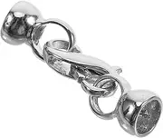 Gogogmee Metal Lobster Claw Clasps for Necklace Layering Jewelry Charms Bracelet Fasteners Pearl Necklace Connector Bell Clasp