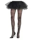 Spider Web Fishnet Stockings Tights Halloween Black Widow Sexy Adult One Size