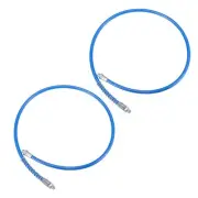 2 Pcs 37 Inch Universal 1/8" NPT Grease Gun Flex Hose - Trailer Flex Grease H...