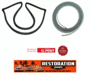 CHRYSLER VALIANT CL PANEL VAN FRONT WINDSCREEN WITH CHROME LOCKSTRIP DRIFTER (for: Chrysler)