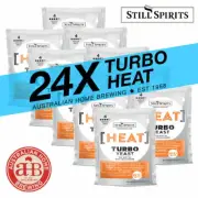 SALE 24 PACK Still Spirits Turbo Heat Yeast home brew HEAT WAVE Turbo Yeast