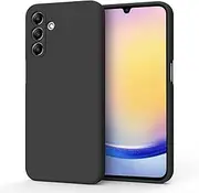 Silicone Case for Samsung Galaxy A25 Case, Silky-Soft Touch Gel Rubber Cover, Full Protective Case Shockproof Liquid Bumper Cover for Galaxy A25 5G