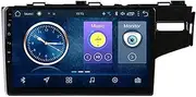 car Radio Stereo 9 inch Android 8.1 GPS Navigator MP5 Player Compatible for Honda Fit 2014 to 2018 Support Bluetooth/WiFi/TPMS/OBD/DAB/AUX/USB/Mirror Link,Model2,4G+WiFi,2+32G