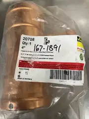 VIEGA PROPRESS FITTINGS - 20708 XL COPPER TEE 4"