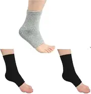 Ankle Protection Ankle Set Sports Men's and Women's Training Protective Equipment Protection Thin Version (Black+Grey, One size)