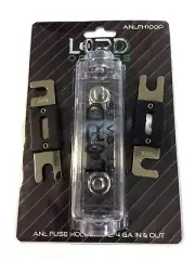 Lord of Bass ANL Fuse Holder Block 2/0 Or 1/0 Gauge With Two 250 Amp Fuses