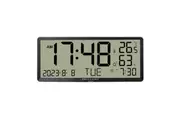 DYLAN Wall / Table Oversize Black Digital Clock by One Six Eight London