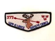 SIPP-O LODGE 377 PRE-FDL ORDEAL FLAP