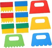 Toyvian 10pcs Plastic Paint Scraper Scrapper Small Scrapers Brush Paint Brushes Scrappers Plastic