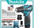 Makita DF330 Drill 12V Cordless Industrial Grade Handheld Drill Tool Set