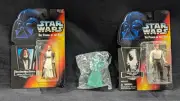 Hasbro Star Wars PotF Lot: Short Blade Obi-wan, Carbonite Han, & Ghost Obi-Wan!