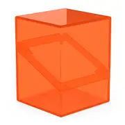Ultimate Guard Boulder 100+ Clear Poppy Topaz Deck Box