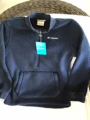Columbia Youth 14/16 Pull Over Jacket New With Tags