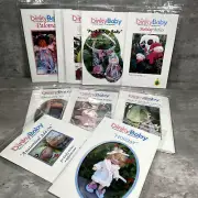Dinky Baby Cloth Doll Guide Pattern CD Lot of 10 Baby Doll Clothing