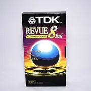 TDK Standard Grade VHS Videotape Cassette, 8 Hours, Each (TDK38030) Category: VCRs and VCR Accessories