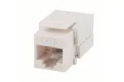 DYNAMIX Cat6 Keystone RJ45 Jack for 110 Face Plate . T568A/T568B Wiring. 90 Jack