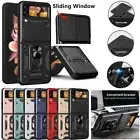 For Samsung Galaxy Z Flip Fold 5 4 5G Case Shockproof Rugged Ring Holder Cover