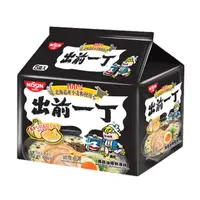 在飛比找momo購物網優惠-【NISSIN 日清】出前一丁北海道小麥粉黑蒜油豬骨湯味速食