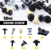 50x Fits For Toyota Engine Cover Clip Screw Undertray Splash Liner Fastener