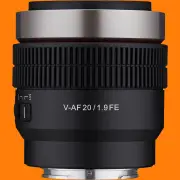 Samyang V-AF 20mm T1.9 FE Lens (Sony E) - Brand New