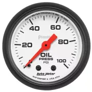 AUTO METER 5721 2IN OIL PRESS, 0-100 PSI, MECH, PHANTOM