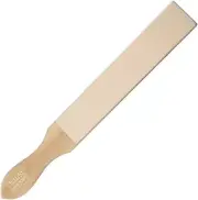 Herold Solingen Leather Razor Strop Wooden Paddle Block Use Solid/Tube Strop