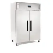 Polar G-Series 2 Door Upright Freezer Stainless Steel 1200Ltr