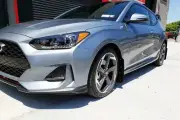 Rally Armor Mud Flaps For Hyundai 2019-2021 Veloster 2.0 1.6T R-Spec White Logo