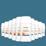 Carpe Antiperspirant Underarm Stick 50ml - 10 Pack, Mountain Breeze