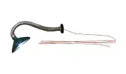Woodland Scenics ~ N Scale Just Plug Gooseneck Wall-Mount Light ~ 2 Pcs ~ JP5658