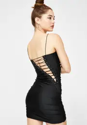 [Tiger Mist] Vienna Lace Up Dress