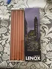 Vintage 505 Lenox 12 Candles Tiny Tapers Hand Dipped Melon 10” 1970’s