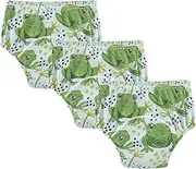 Baby Girls Toilet Training Pants Absorb Water Nighttime Training Pants Short Underwear for Toddler