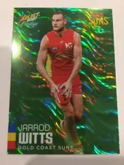2020 Select Prestige AFL Green Parallel Jarrod Witts Gold Coast Suns #46