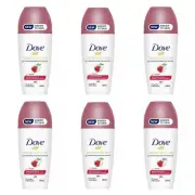 6×Dove for Women Antiperspirant Deodorant Roll On Advanced Care
