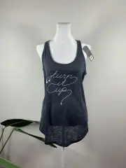 Old Navy Active Go-Dry Active Athletic Performance Tank Top Graphic Black, M