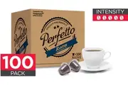 100 Pack Perfetto Nespresso Compatible Coffee Pods (Roma)