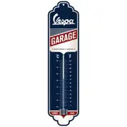 Nostalgic Art 28x6.5cm Wall Thermometer Room Temperature Metal Vespa Garage